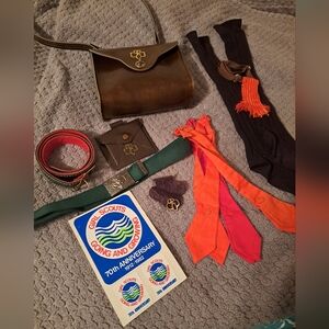 Vintage Girl Scout Brownies Shoulder Bag